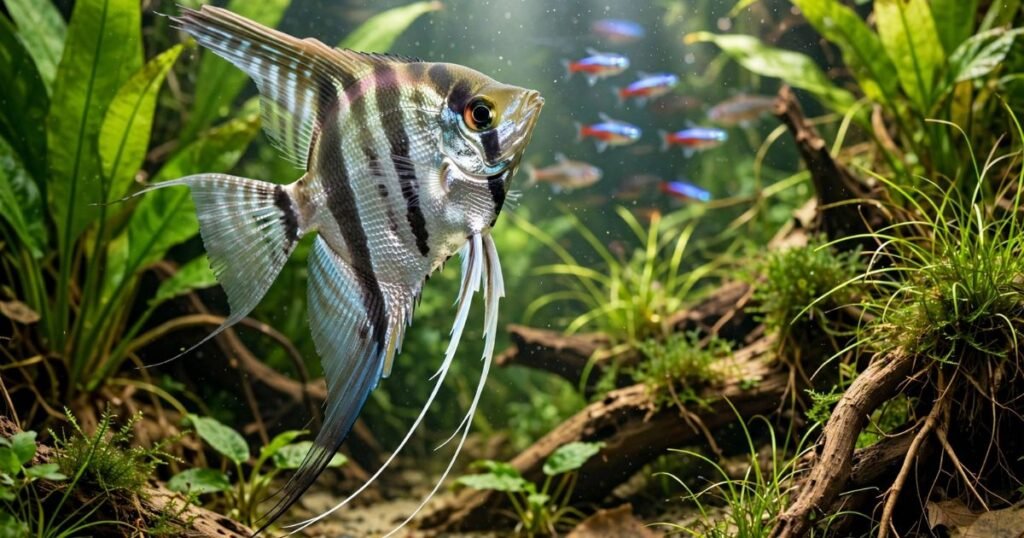 Angelfish what animals eat ants