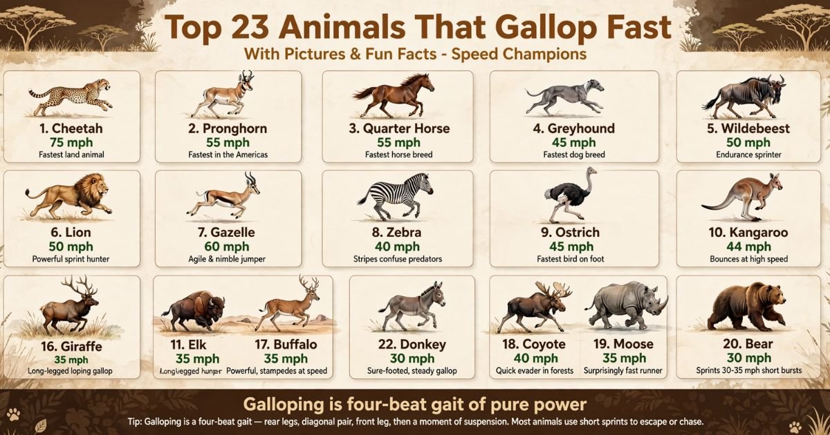 Animals That Gallop