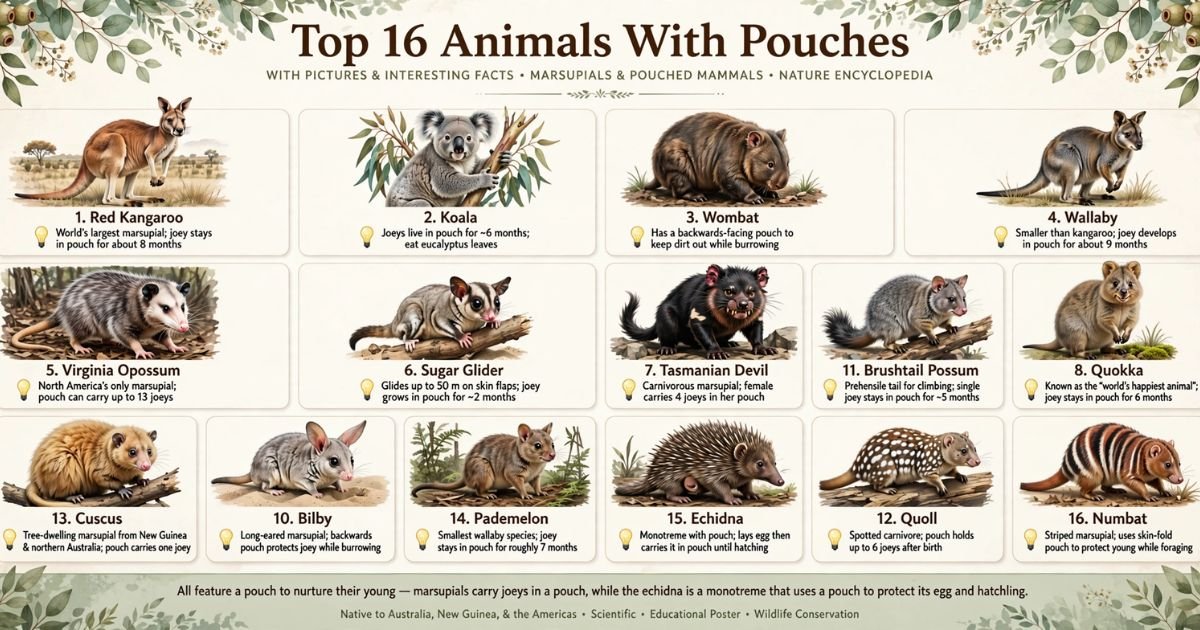 Animals With Pouches