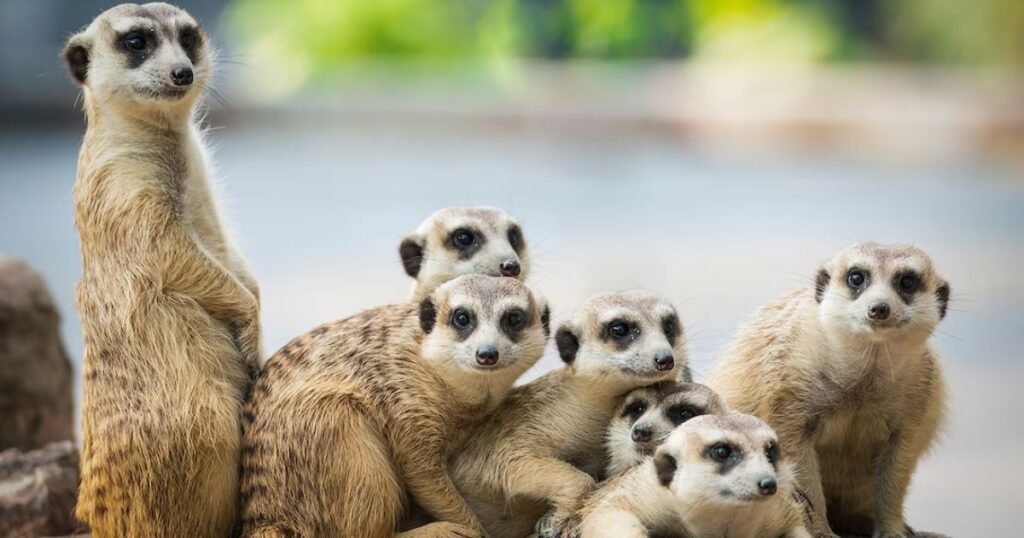 Meerkat clean animal in the world