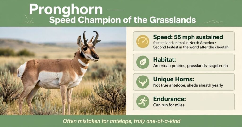 Pronghorn grassland