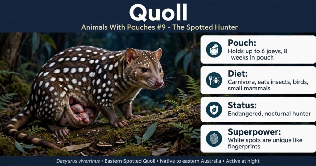 Quoll what are marsupials