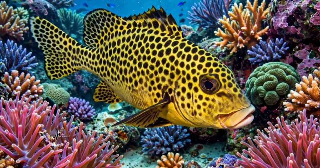 Sweetlips Fish With Big Lips