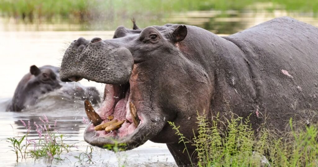 Thick skin Hippopotamus
