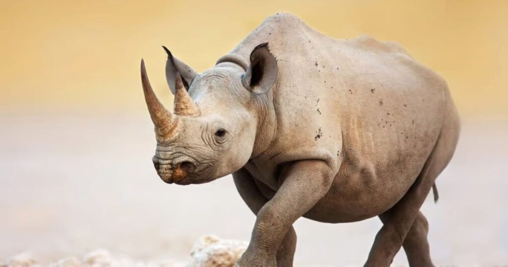 thick skin animal White Rhinoceros